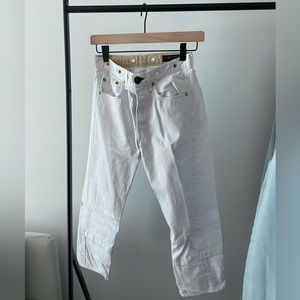 Rag & Bone white jeans
